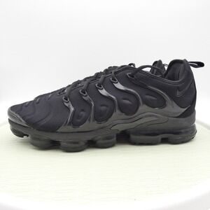 Nike Air VaporMax Plus Triple Black Mens Running Shoes 924453-004 Size 13